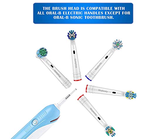 Brush Heads Replacement Compatiable For Oral B Barun,Electric Toothbrush Heads With Dupont Bristles Contain Precision,Floss,Cross,3D Clean Compatible With Oral-B 7000/Pro 1000/9600/ 5000/3000/8000 #TOP7