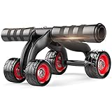 Die ergonomische Konstruktion stellt sicher, dass die Ab-Rolle vollständig transportabel ist, sodass sie sowohl zu Hause als auch im Fitnessstudio eingesetzt werden kann.