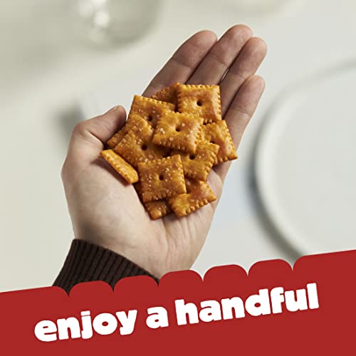 Cheez-It Cheese Crackers, Baked Snack Crackers, Office And Kids Snacks, Made With Whole Grain, 12.4Oz Box (1 Box) #TOP3