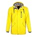 Produktbild Dry Fashion Herren PU-Parka Lübeck - Regenjacke Herren Wasserdicht Winddicht Reißverschluss Outdoor Jacke Männer in Gelb Größe L