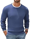Tissu -- Ce pull à col rond est fabriqué à partir d’un matériau tricoté de haute qualité avec de l’élasticité, ce qui le rend idéal pour un usage quotidien. Les tissus extensibles sont relativement souples et peuvent être associés à d’autres tenues de mode.