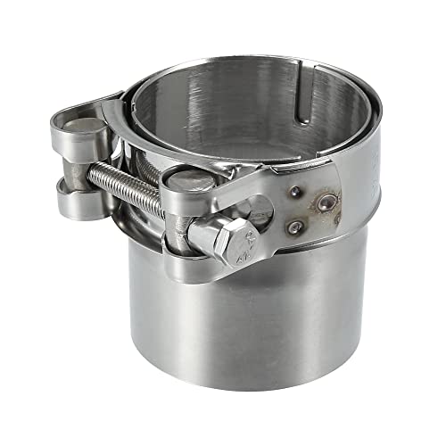 Motoforti 51-54mm Stainless Steel Motorcycle Exhaust Adapter