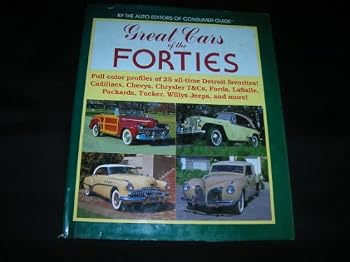 Hardcover Great Cars Of The 1940s Book