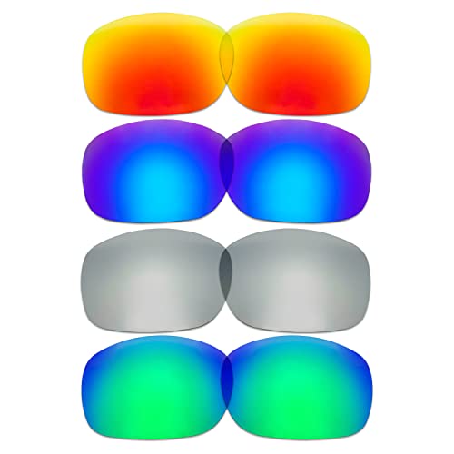 Lentilles pour Oakley Ten X pack de 4 couleurs de rechange