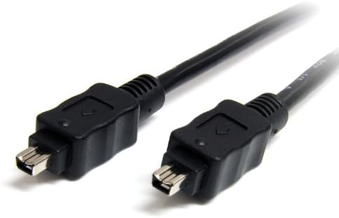 CDL Micro 2 m 6 ft 4 Pin to 4 Pin 4-4 IEEE 1394 Lead Wire Cable - Black