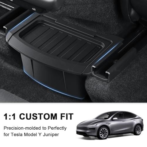 Organizador de consola trasera Tesla Model Y 2026 dile adiós al desorden 3