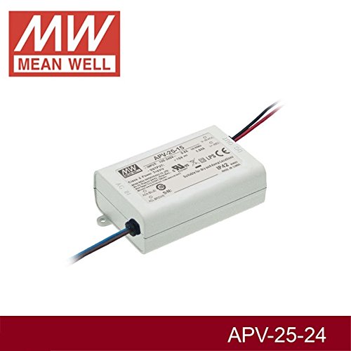 Alimentatore LED 12V 8W APV-8-12 - Driver Professionale Per Strisce E Lampade, Piccolo E Affidabile - 3