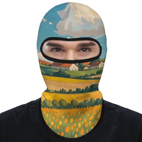 Balaclava para hombre y mujer, máscara para esquí, cubreboca integral estilo país, para ciclismo y motociclismo miniatura 1