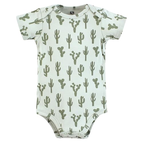 Image of Hudson Baby Unisex Baby Cotton Bodysuits 5-pack