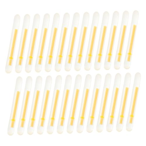 DECOMELODY Mini Night Fishing Glow Sticks Bright Glow Dark Fishing Accessories for Fishing Poles Tiny Light Sticks for Enhanced Night Fishing Experience