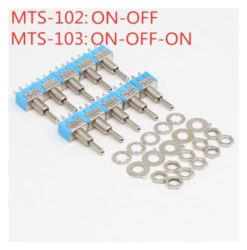 Interrupteur à bascule MTS-102 pour tableau de bord auto