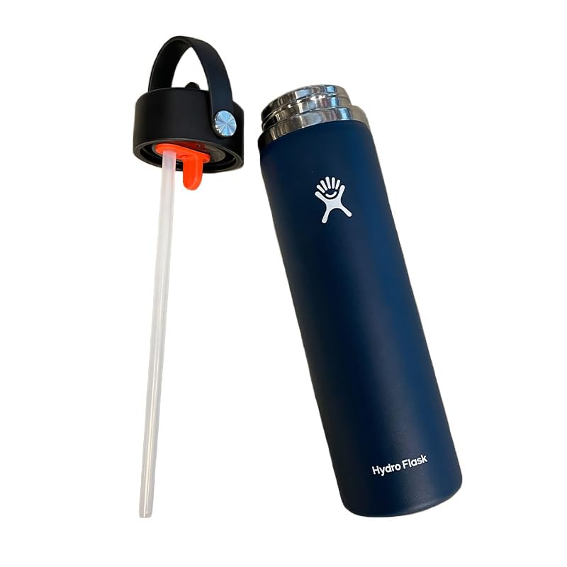 Amazon.com: Hydro Flask Hydration 24oz Wide Mouth Flex Straw 