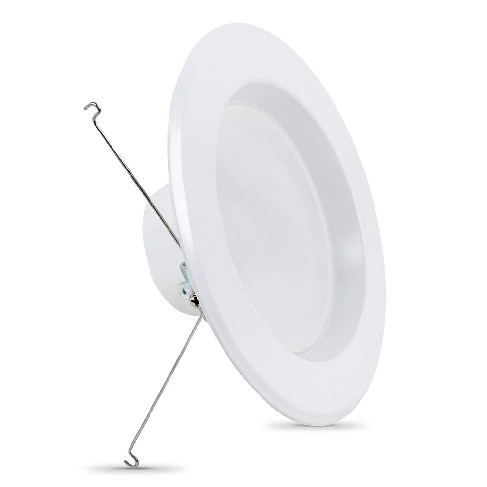 Feit Electric LEDR56/930CA 12.3W (75W Equivalent) 5"/6" LED Retrofit Kit Recessed Light, 3000K Bright White