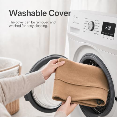 Image of Sunolga Door Draft Stopper, Removable Washable Cover, 38 inch, Terracotta | Weighted Gap Filler, Blocks Hot and Cold Air, All-Season Seal, Easy Install, Noise & Wind Blocker, Home Essentials