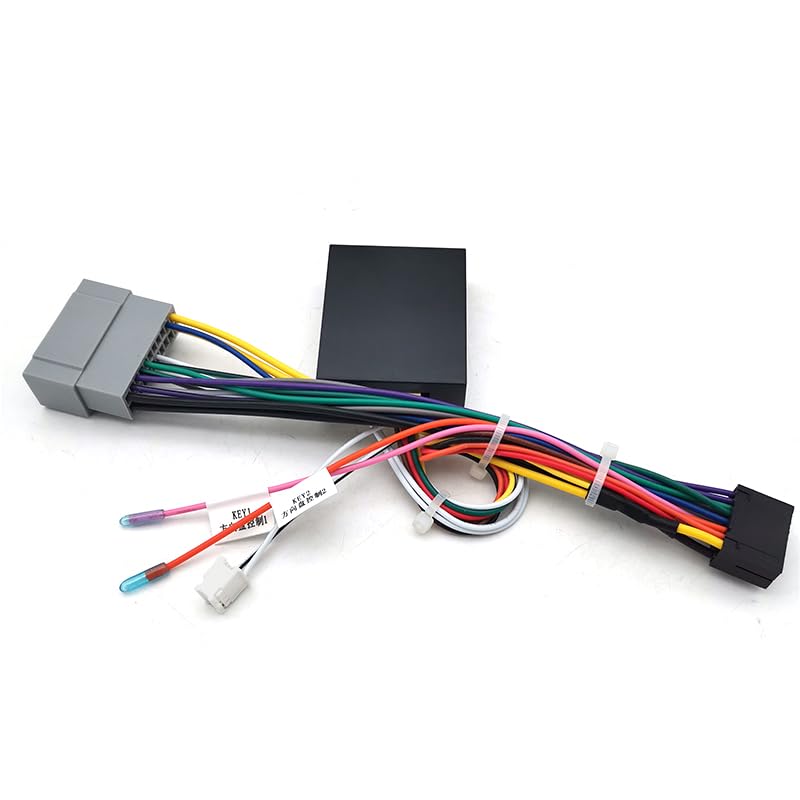 Generic 16 PIN Car Audio Android Power Cable Adapter with Canbus Box for Jeep Compass 07-09 & Jeep Grand Cherokee 2005-2010