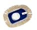 Turkey Creek Essentials 10" x 6.5" Wedge Dust Mop Refill for Industrial, Home & Commercial Use, Washable Natural Cotton for Standard 8" Frame