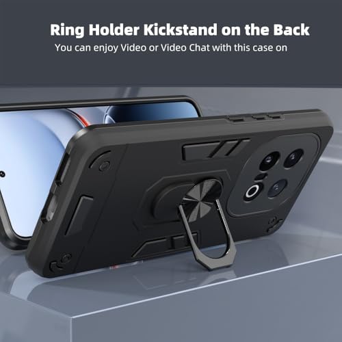 Image of NDCOM for iQOO 13 5G Back Cover | Stylish iQOO13 Case for Enhanced Safety |Ring Holder Case