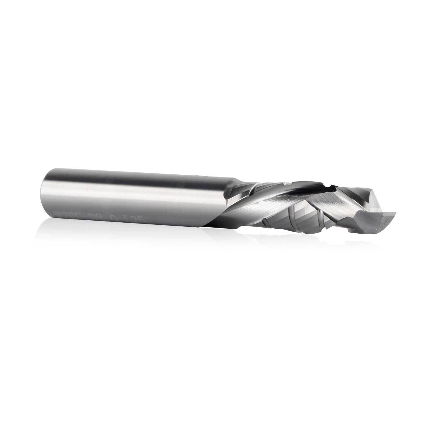 Fresa A Compressione su E Giù for in Metallo Duro CNC 6mm 8mm Due Flauti for Incisione Legno con Rompitruciolo(C2sf-d8-l25)