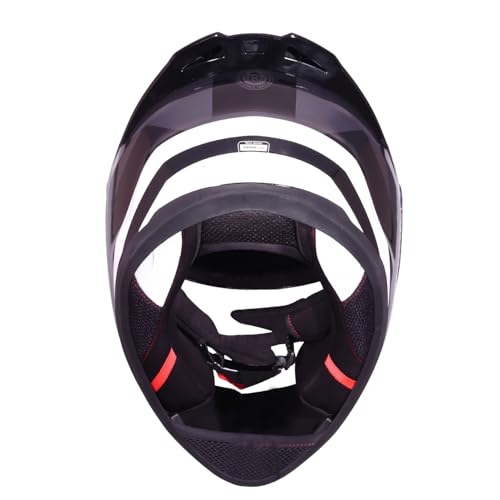 Image of Royal Enfield Override FF RIDEMORE Full Face Helmet | Spoiler & Air-Vent System | High-Impact ABS Shell | Certification: ISI & DOT | UV Treated Visor | Micrometric Buckle Stellar Blue XL