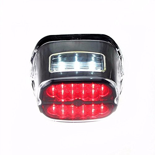 Motociclo Luce targa luce freno a LED per Harley Cross Bones FLSTSB Sportster 1200 883 XLH1200 FLHR
