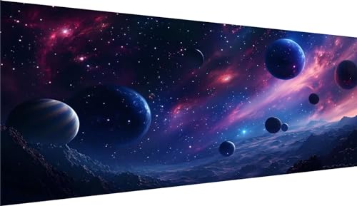 Peinture Diamant Adulte Univers : Créez une Grande Fresque Planète en Strass pour votre Salon