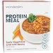 WonderSlim Low-Carb High Protein Vegetarian Zesty Vegetable Chili w/Beans Mix (7 Servings/Box) - Low Carb, Low Fat, Kosher, Cholesterol Free