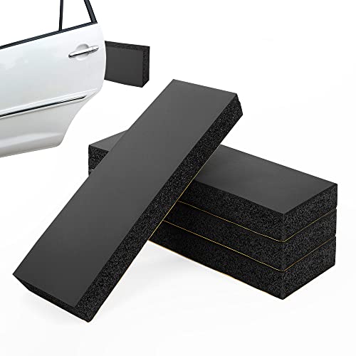 Protection bord de porte de garage lot de 4 mousses autocollantes 30x10x3cm