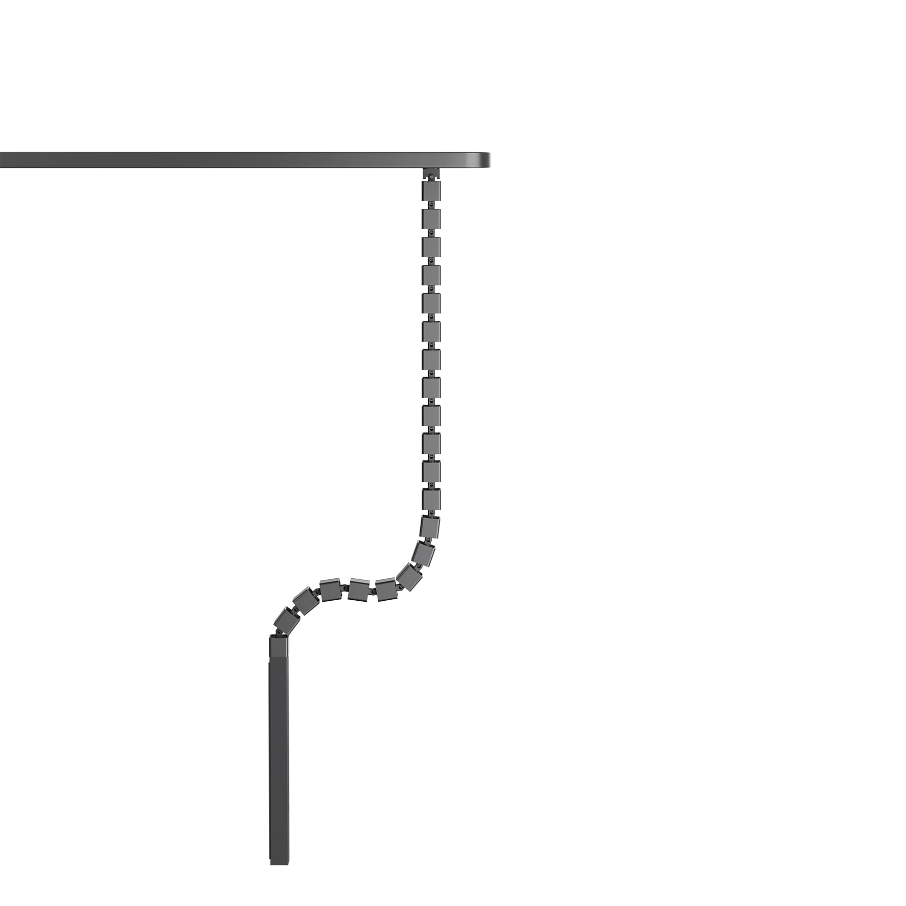 Neomounts ADS06-133BL - Columna de cable (fijación por tornillo, universal)
