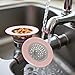 Pink Sewer Plug Floor Drain Cover,Pumps and Plumbing Equipment，Home Kitchen Sink Sewer Round Filter Basket Floor Drain Stopper Strainer Tool, Kitchen Drains and Strainers, Pumps and Plumbing Equipment