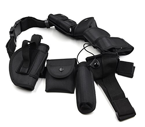 HOGAR AMO 10 in 1 Multifunktions Sicherheit Gürtel, Militärischen Taktischer Gürtel Ausrüstung System Für Sicherheitspersonal, Polizei, Außen, Jagd Usw.