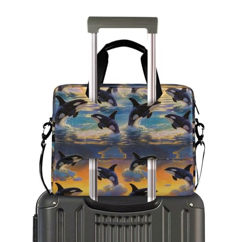 Bolsa para portátil de 15.6 pulgadas con correa y asa miniatura 4