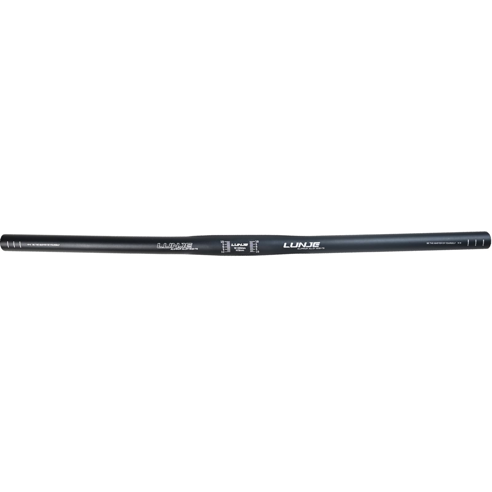 MIGHTYDUTY Bike Handlebar 25.4 * 580mm Aluminum Alloy Bicycle Handlebar Flat Bars for Cycling MTB Mountain Road Bike