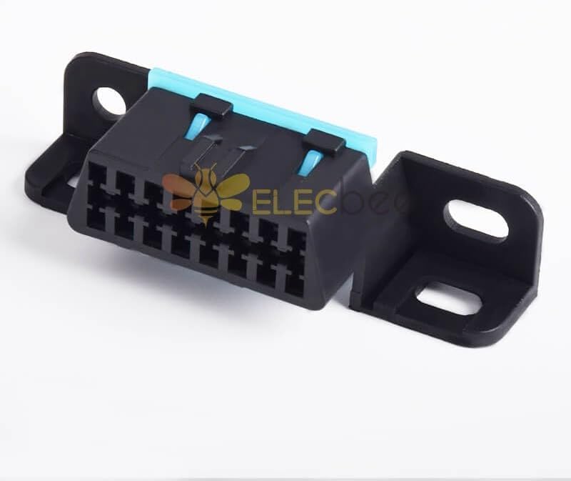 Miniatura 2 de Conector hembra antirrobo del zócalo del interfaz de diagnóstico original OBD2 de VW