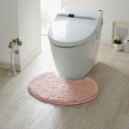 [ベルメゾン] トイレマット 洗える マット ピンク ミニ(円形)マット・フタカバーなし