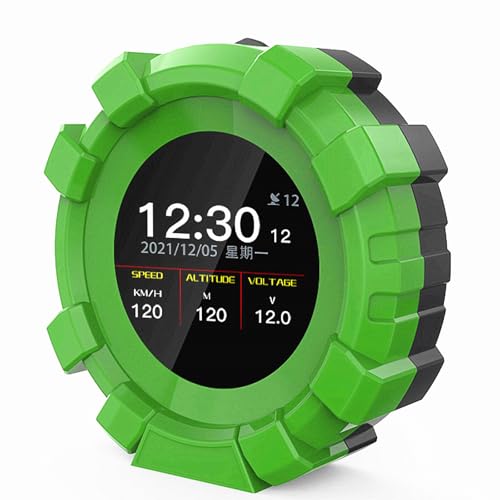 MR CARTOOL GPS Slope Meter Digital Inclinometer Car Speedeometer HUD Head Up Display for Off-Road Vehicles (M95, M95)