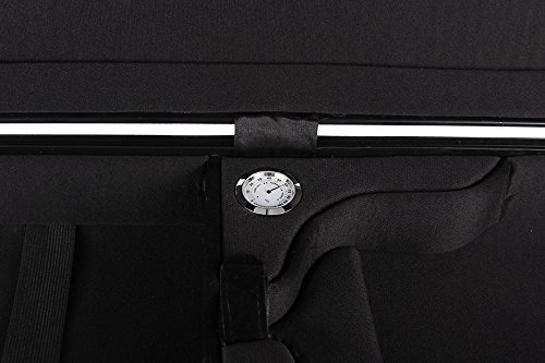 Geigenkoffer Fiberglass Safe Oblong 4/4 burgunderrot M-Case + Musiktasche