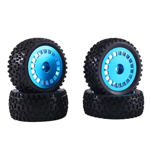 RC�^�C���J�[ For Tamiya TD4 DF03 DF02 For TT02B DT03 DT02 DB01 1/10 �o�M�[�^�C���p �A���~�f�B�b�V���z�C�[������ EPX �I�t���[�h�J�[�p�[�c(Blue)