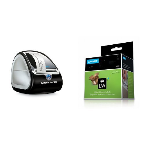 dymo labelwriter 450 label printer bundle