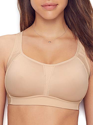 Wacoal Women's Sport Bra Wirefee Bra, Sand, 36DDD, 36DDD