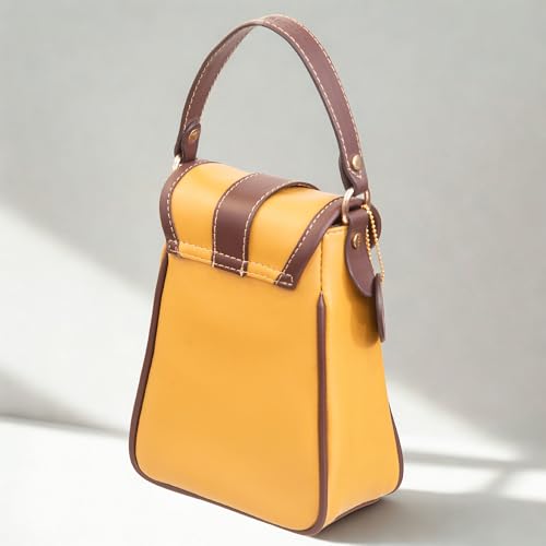 Image of SACCI MUCCI Women's Small Handbag /Cross-Body Phone Bag - Stylish PU Leather Mobile Purse with Adjustable Strap