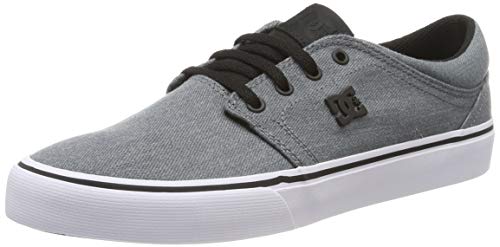 DC Shoes (DCSHI) Trase TX Se-Shoes for Men, Zapatillas de Skateboard para Hombre, Heather Black, 37 EU