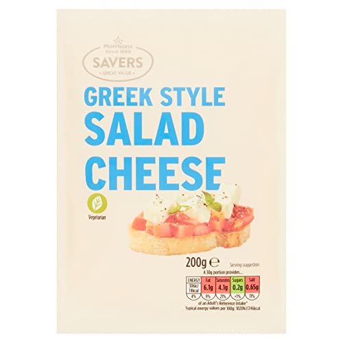 Morrisons Savers Greek Style Salad Cheese 200g