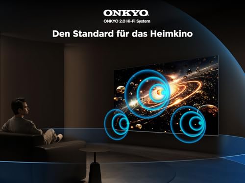 TCL 50 Zoll 50Q6C QLED Mini LED Fernseher, 4K HDR Premium, Dolby Vision IQ & Atmos, Onkyo 2.1, Smart Google TV, Game Master, 144Hz Motion Clarity Pro, AMD FreeSync Premium Pro, HDMI 2.1, AirPlay 2