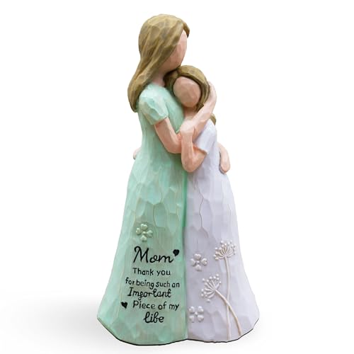 Mom Birthday Gifts from Daughter, Gifts for Mom,Resin Figurine Green