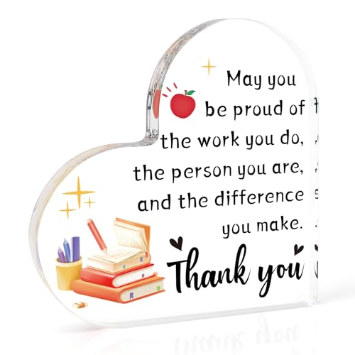Teacher Appreciation Gifts, Teacher Gifts for Women, End of Year Teachers Gift, Thank You Teacher...