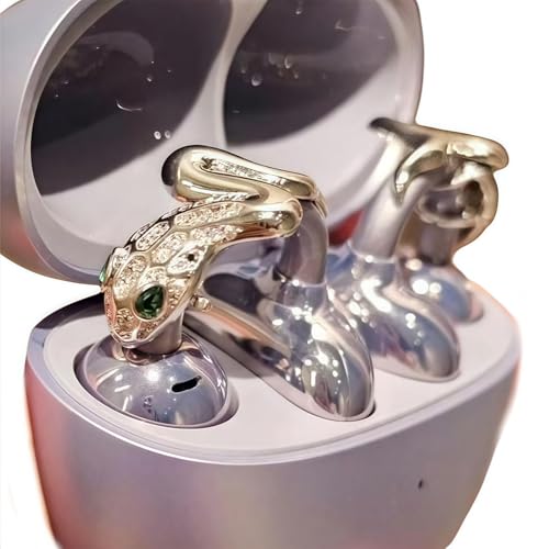 Butterfly Rhinestone Headphone Charms, Rhinestone for Clip on Earbuds Open Ear Jewelry Elegant Detachable DIY Crystal Decorative