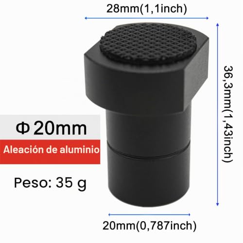 Miniatura 2 de 6 Unidades De Aleación De Aluminio Para Banco, Pinzas Para Perros, Mesa De Carpintería, Mandíbulas De Trabajo, Abrazadera Para Perros, Accesorio Para Orificio Para Perros De 20 Mm Negro