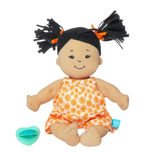 Muñeca Manhattan Toy Baby Stella beige pequeña miniatura 1