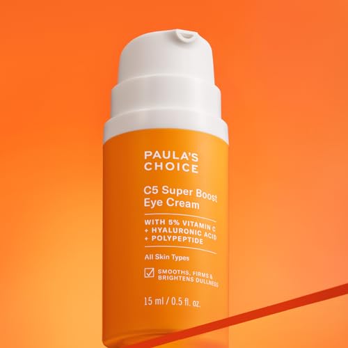 Paula's Choice C5 SUPER BOOST Eye Cream - Light-yet-Nourishing Anti-Ageing Eye Treatment Brightens Skin - Target Brown Spots & Fine Lines - Vitamin C - All Skin Types - 15 ml - Image 3