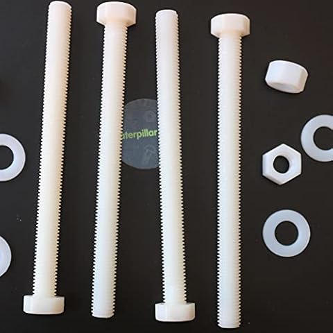 Caterpillar Red Nylon Hex Head Fasteners Set Cover